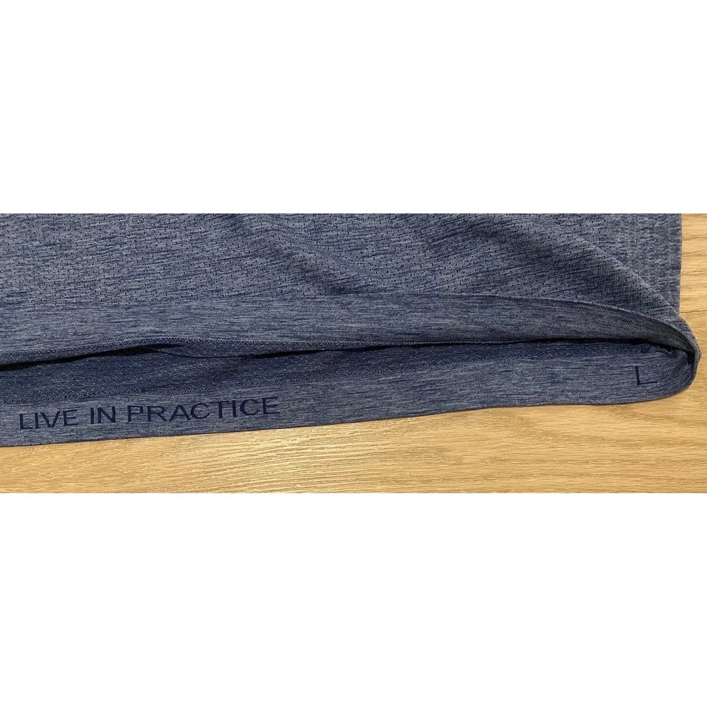 Lululemon Metal Vent Tech Short Sleeve T‎ Shirt Mens L Blue Athleisure Gorpcore